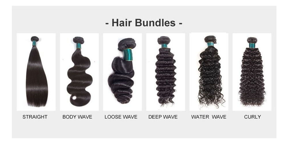 Three Various Human Hair Bundles in the Market